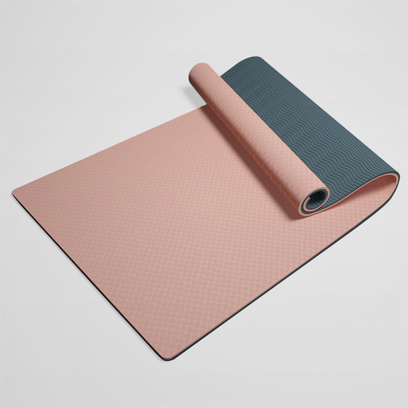 TPE Yoga Mat – Eco-Friendly, Non-Slip, Lightweight – Extra Thick for Comfort – Perfect for Yoga, Pilates, and Workouts