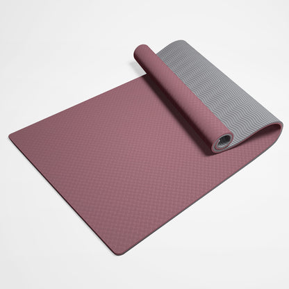 TPE Yoga Mat – Eco-Friendly, Non-Slip, Lightweight – Extra Thick for Comfort – Perfect for Yoga, Pilates, and Workouts