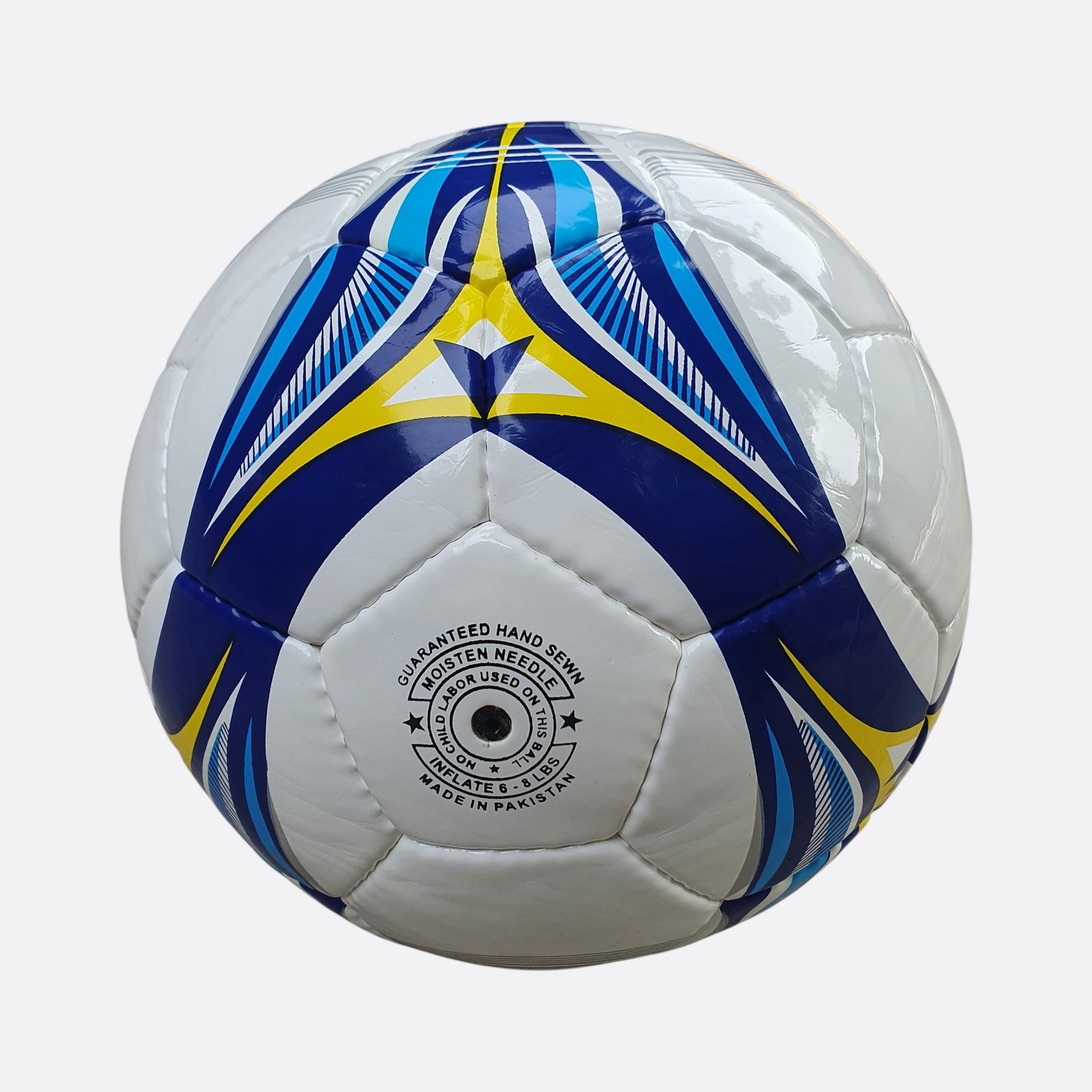 EverGlide Super Match Soccer Ball – Size 5 Hand Stitched PU Football - Image 5