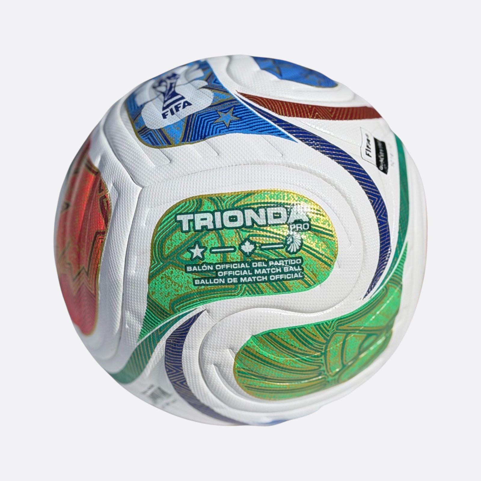 EverGlide Trionda Pro Match Soccer Ball – Size 5 Thermo Bonded PU Ball - Image 2